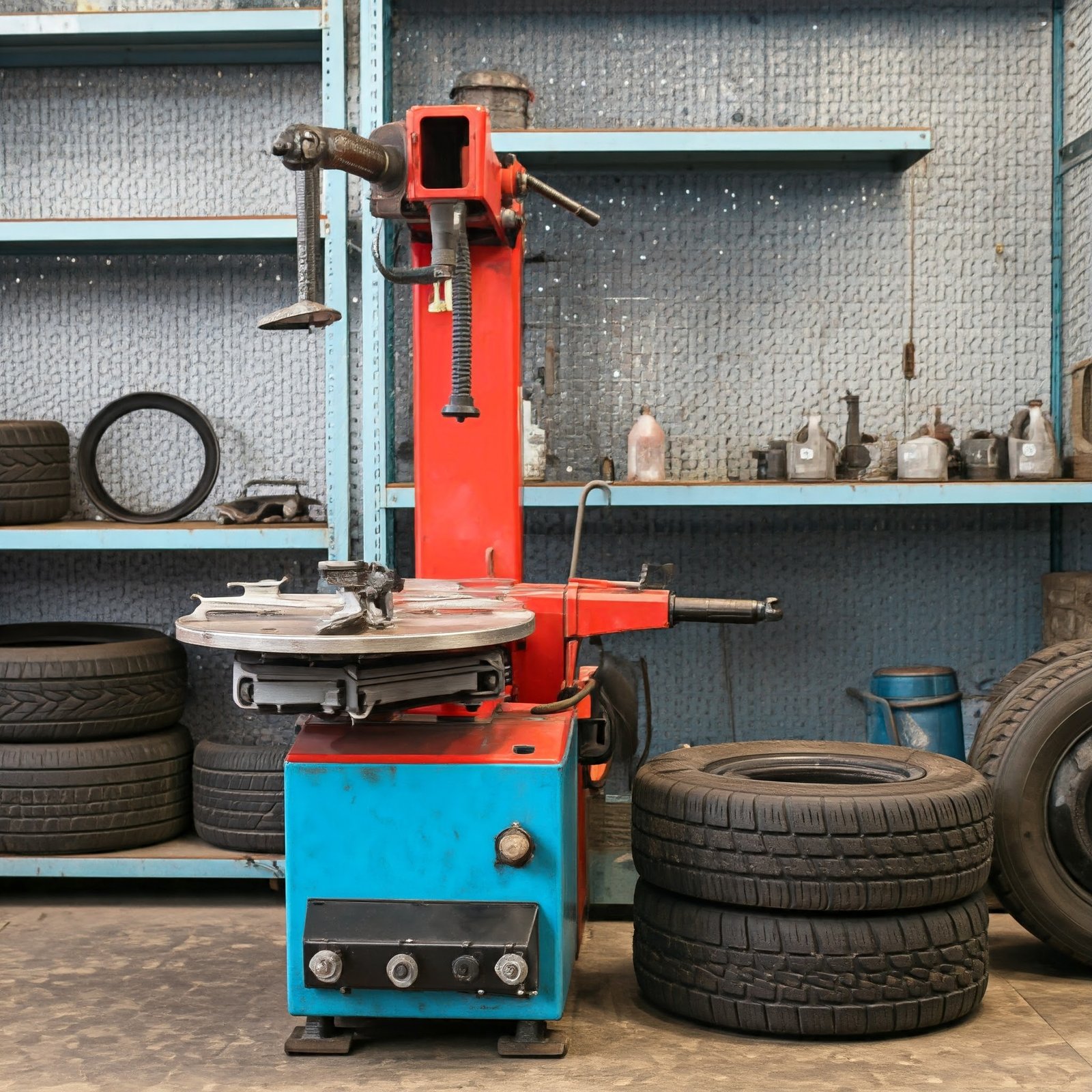 Predator tyre changer machine